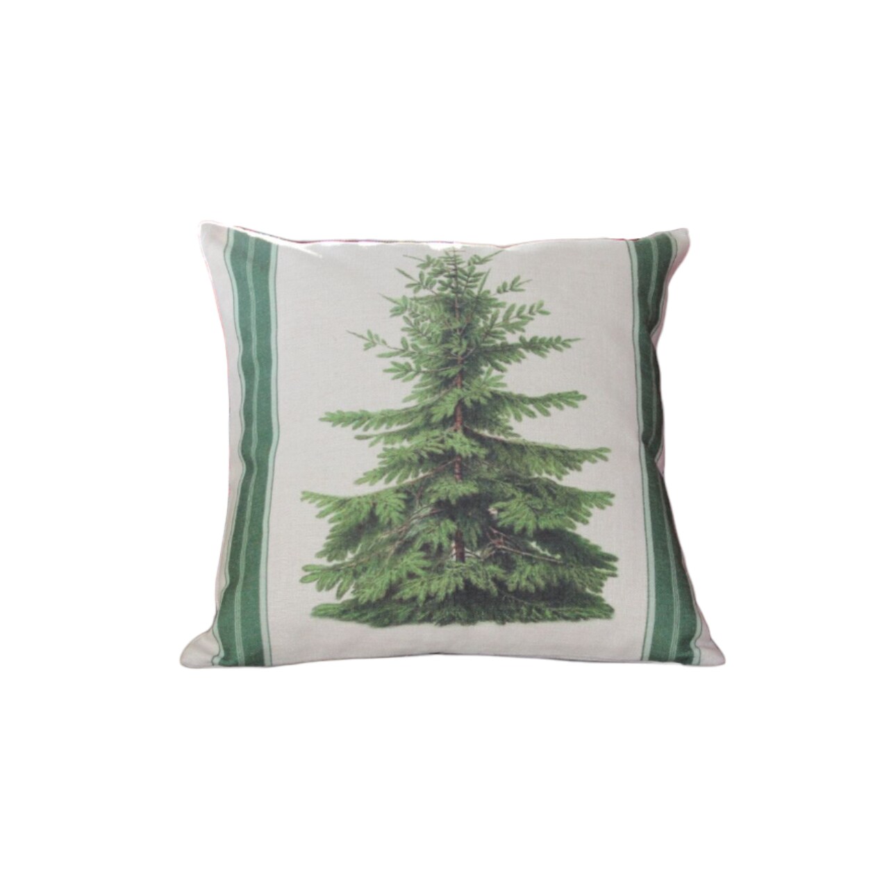 Golden Hill Studio 18" Vintage Pine Tree Throw Pillow w/insert